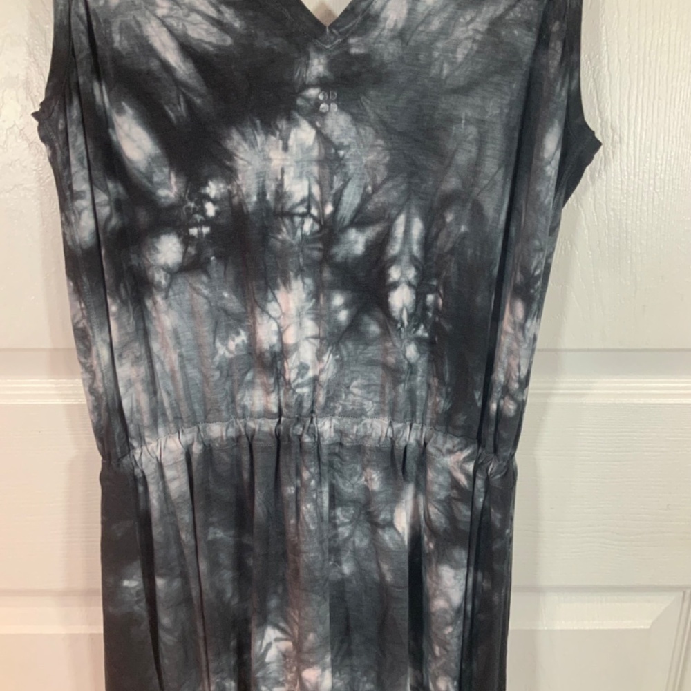 Sweaty Betty Take It Easy Dress Sleeveless Tie Dye Athletic Travel Size Medium - Picture 5 of 7